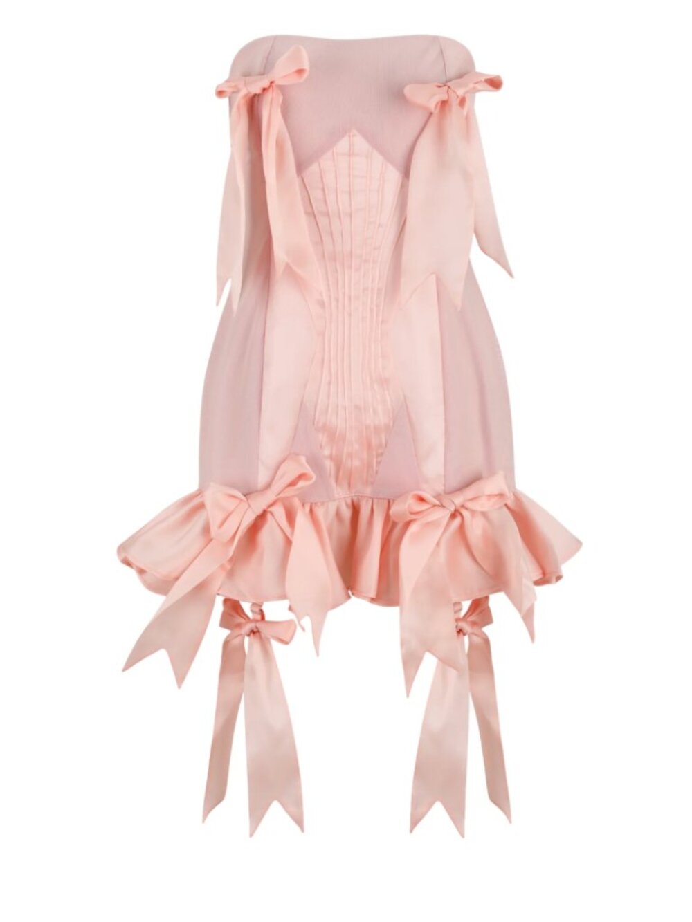SELKIE The Silk Boudoir Flasher Dress